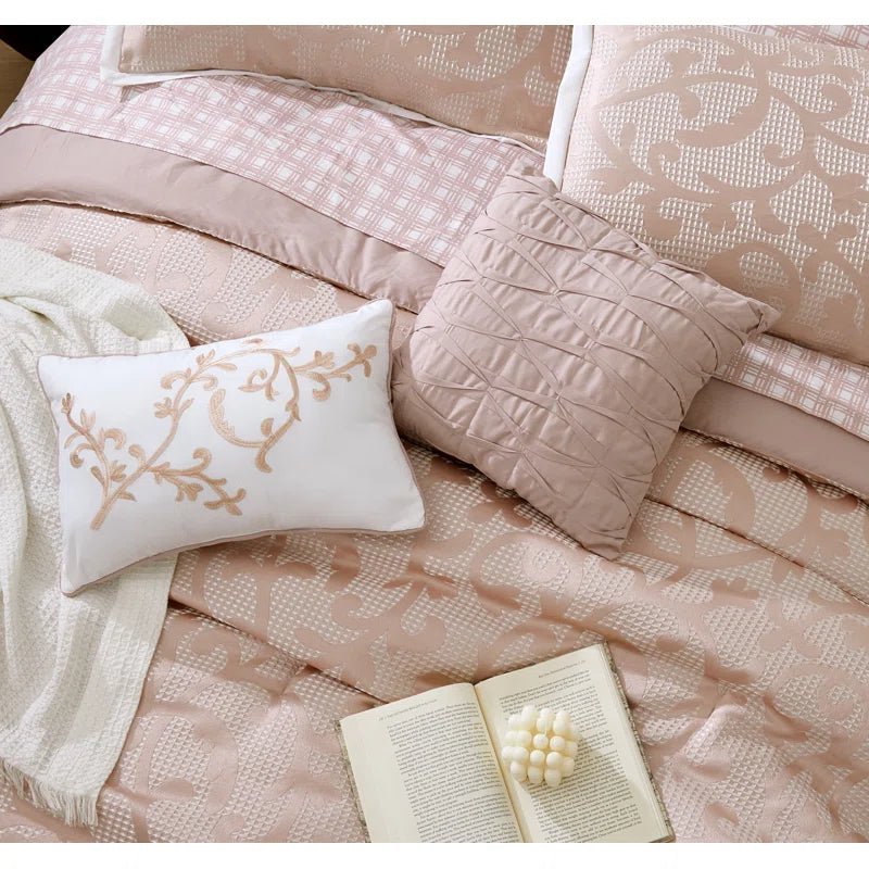 Janella 14 Piece Luxury Glam Comforter Set