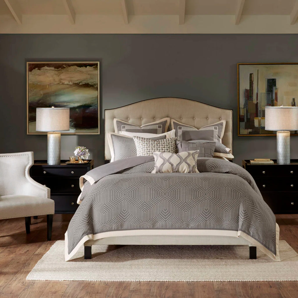 Shades of Serenity Luxury Jacquard Comforter Set