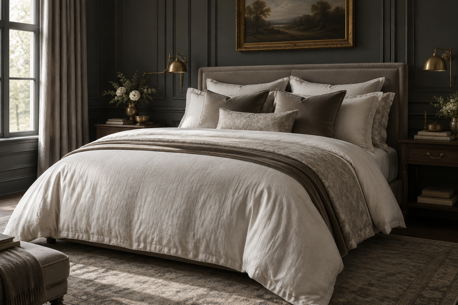 Luxury bedding cover for Media section 1
